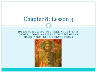 Chapter 8: Lesson 3