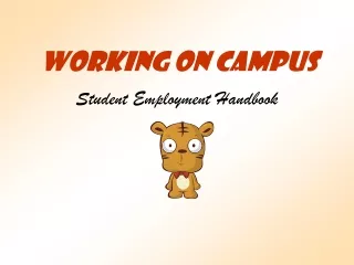 Working On Campus