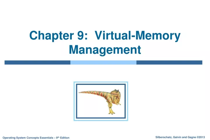 chapter 9 virtual memory management