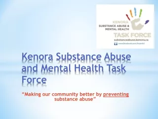 Kenora  Substance Abuse and Mental Health Task Force