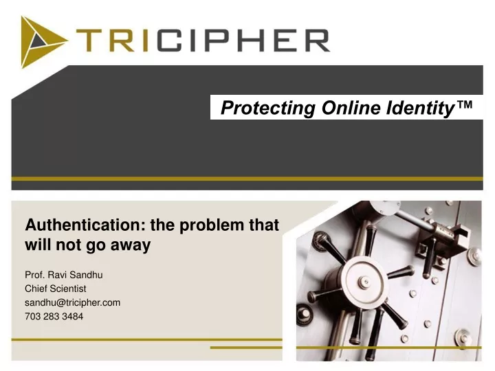protecting online identity