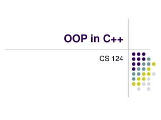 OOP in C++