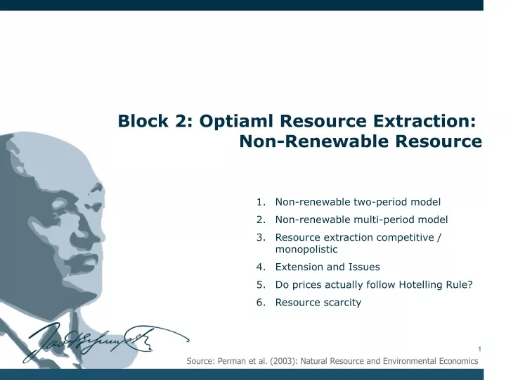 block 2 optiaml resource extraction non renewable
