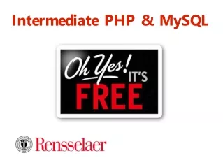Intermediate PHP &amp; MySQL