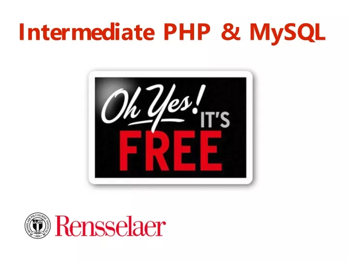 intermediate php mysql