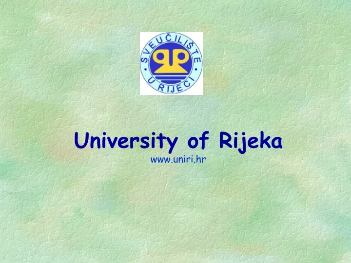 university of rijeka www uniri hr