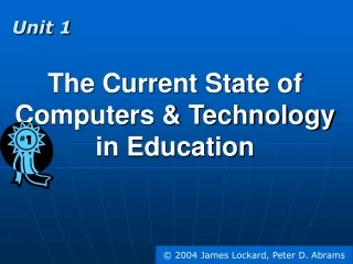 The Current State of Computers &amp; Technology in Education