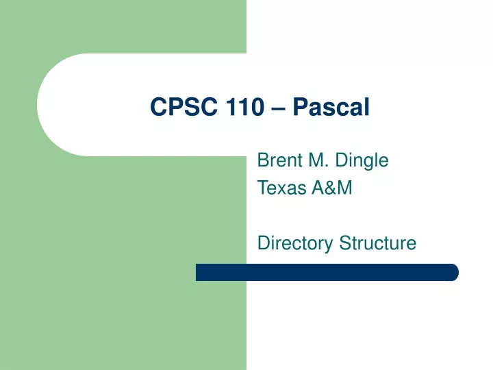 cpsc 110 pascal