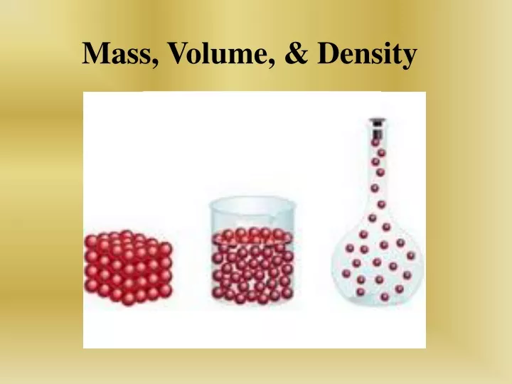 mass volume density