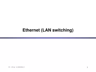 Ethernet (LAN switching)