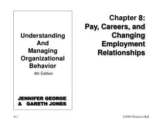 Chapter  8: Pay, Careers, and Changing Employment Relationships