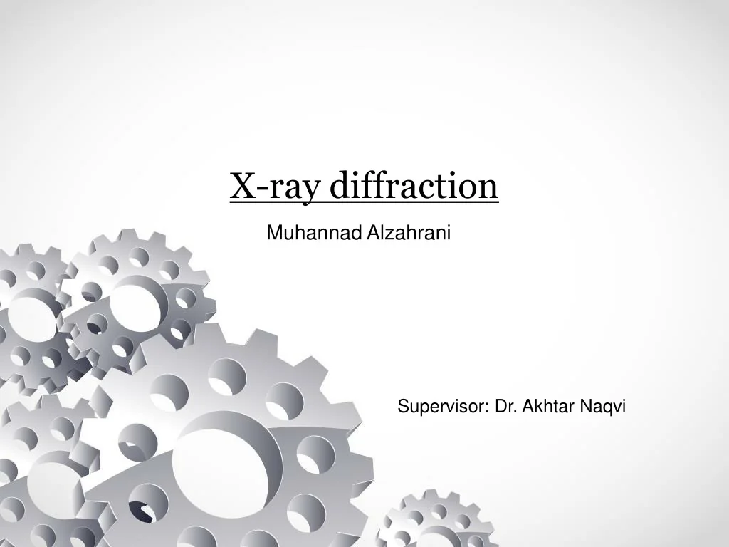 PPT - X-ray diffraction PowerPoint Presentation, free download - ID:9645606