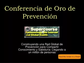 Conferencia de Oro de Prevención