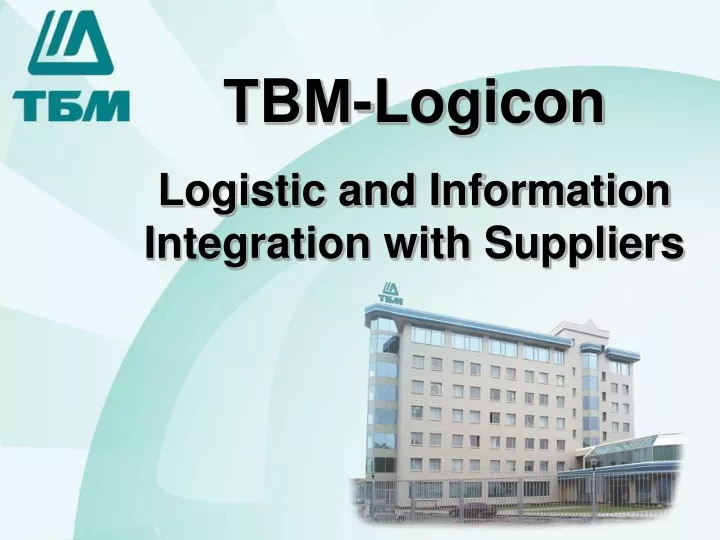 b logicon logistic and information integration