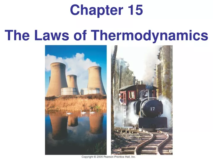 chapter 15 the laws of thermodynamics