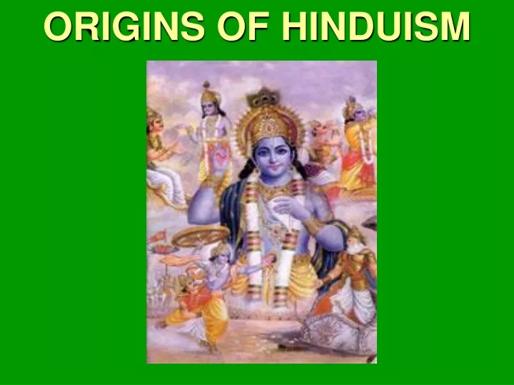 origins of hinduism