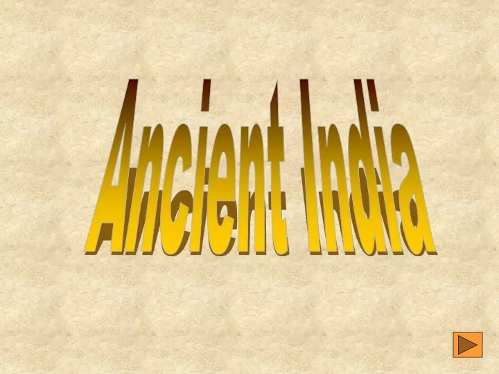 ancient india