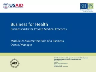 business for health business skills for private medical practices