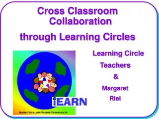 Cross Classroom Collaboration  through Learning Circles  Learning Circle 	 				      Teachers