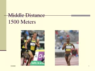 Middle Distance 1500 Meters