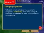 Exploring Biodiversity: A Guide to Organism Classification - slide 1
