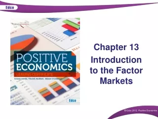 Chapter 13 Introduction to the Factor Markets