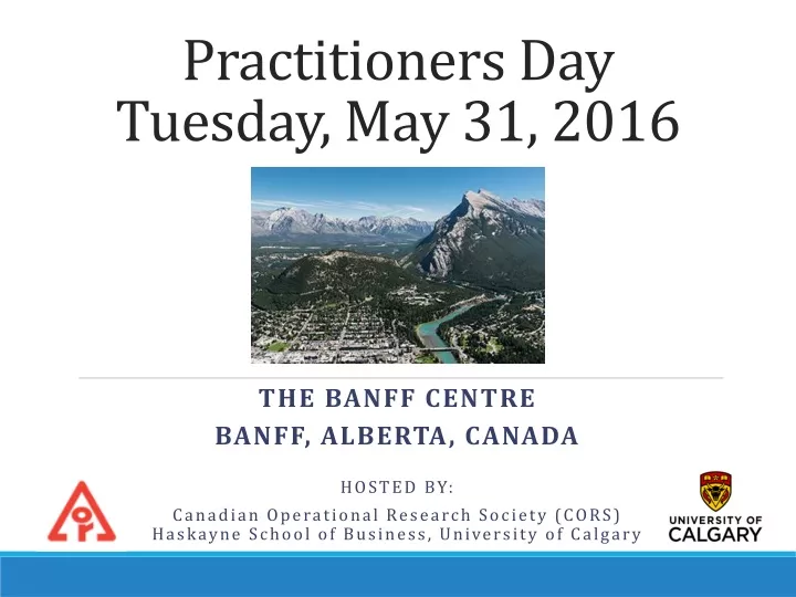 practitioners day tuesday may 31 2016