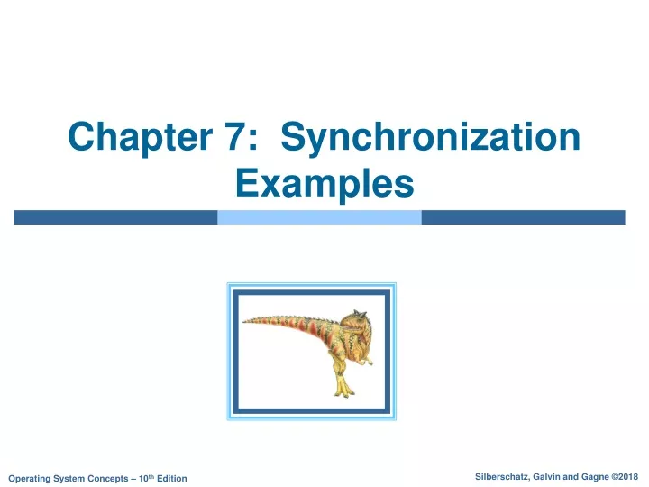 chapter 7 synchronization examples
