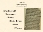 Exploring Beowulf: Ancient English Epic - slide 1