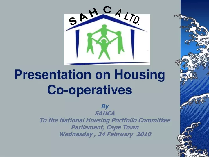 presentation on housing co operatives