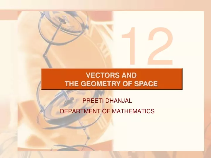 preeti dhanjal department of mathematics