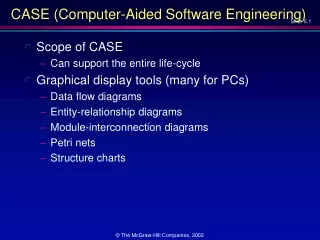 CASE (Computer-Aided Software Engineering)