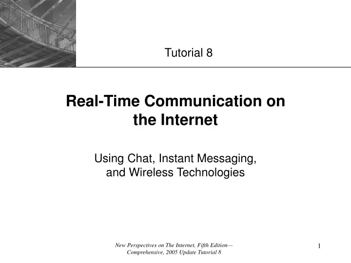 real time communication on the internet
