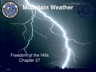 Freedom of the Hills Chapter 27