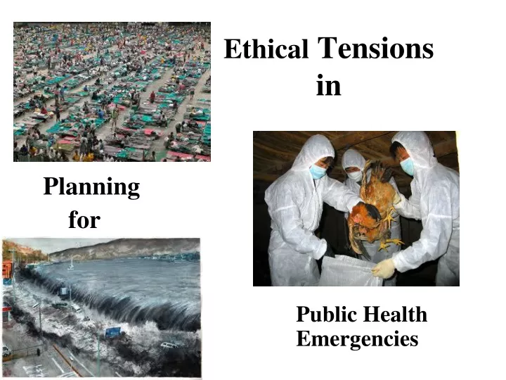 ethical tensions in