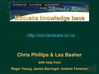 Motueka knowledge base