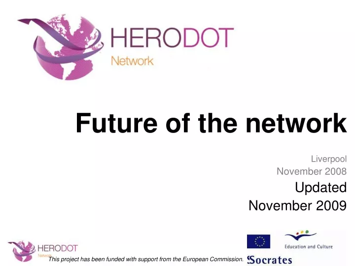 future of the network