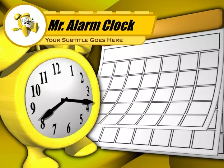 mr alarm clock