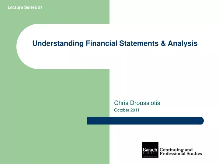 understanding financial statements analysis