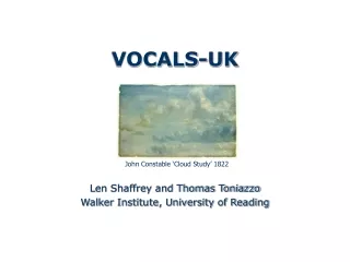 VOCALS-UK