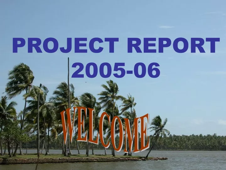 project report 2005 06