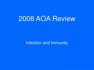2008 AOA Review