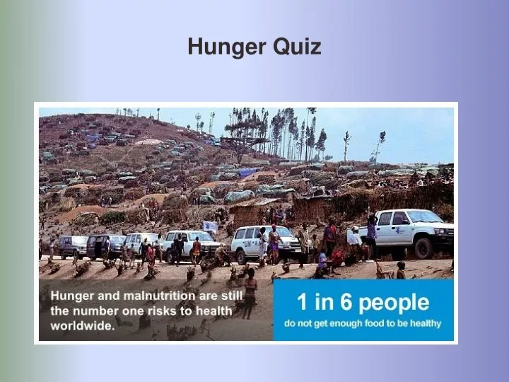 hunger quiz