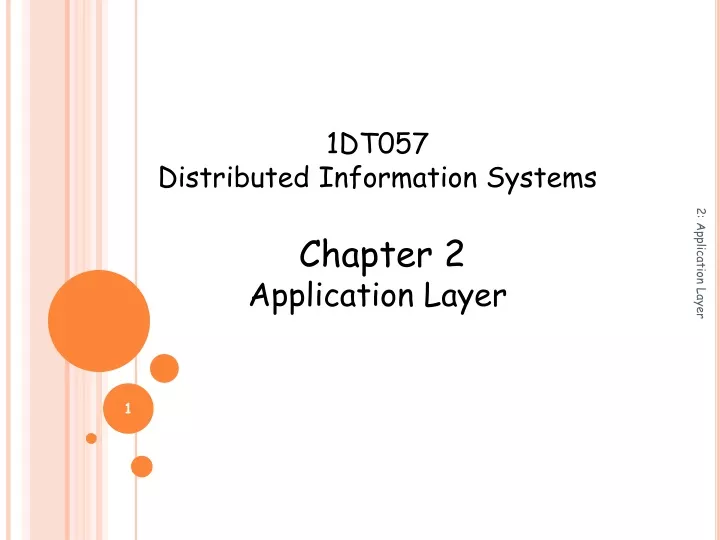 1dt057 distributed information systems chapter