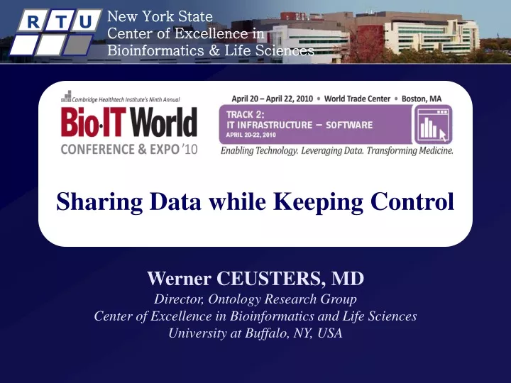 sharing data while keeping control