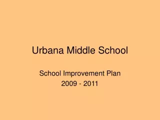 Urbana Middle School