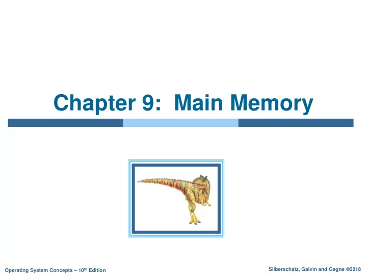 chapter 9 main memory