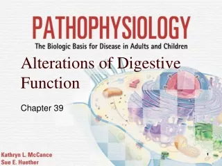 Alterations of Digestive Function