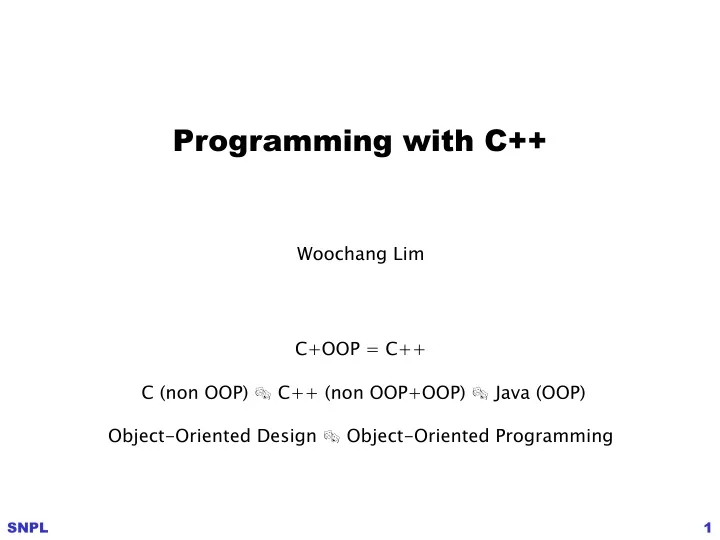 programming with c