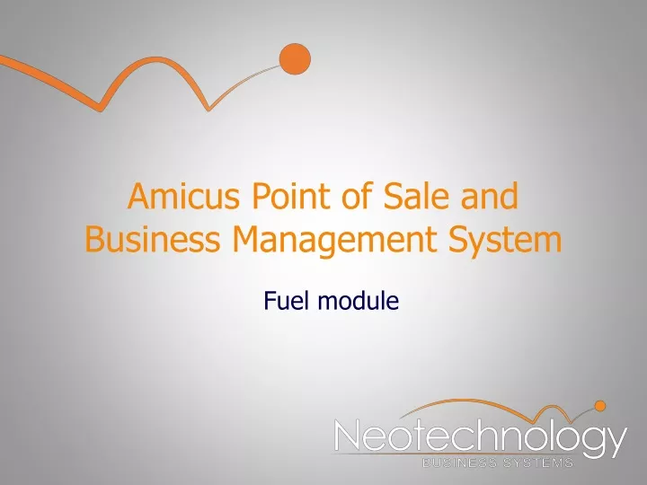 amicus point of sale and business management